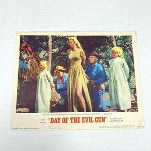 Day Of The Evil Gun 1968 Original Lobby Card Movie Poster Western Glenn Ford VTG